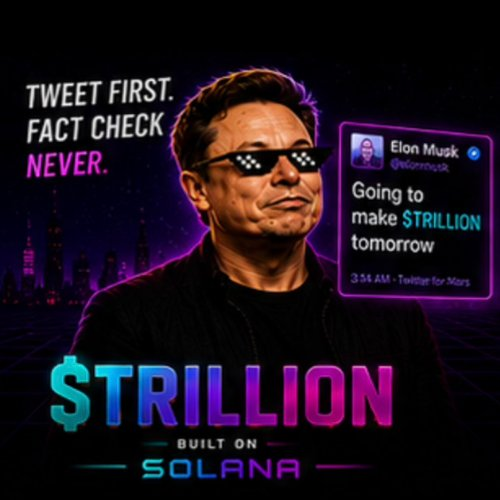 Elon Musk TRILLION tweet first sticker