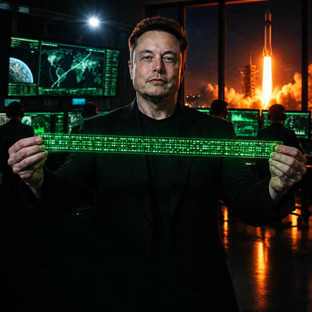 Paste the official CA with Elon Musk